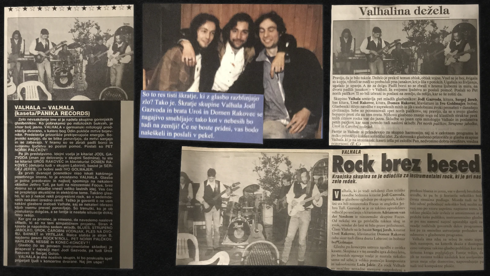 Artikelarchiv aus der Zeit von Valhala